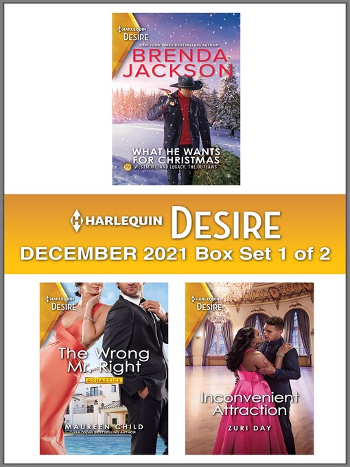 Title details for Harlequin Desire, December 2021: Box Set 1 of 2 by Brenda Jackson - Available